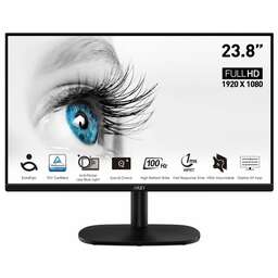 MSI 23.8" Монитор Pro MP245V, 1920x1080, VA, 100Гц, 1хHDMI, черный [9s6-3pc0cm-014]