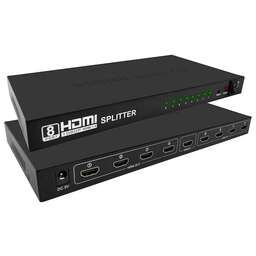 PREMIER Сплиттер аудио-видео 5-872-8 HDMI (f)/8xHDMI (f) черный