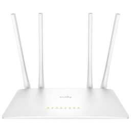 CUDY Wi-Fi роутер WR300S, Wi-Fi 4, N300, 2.4ГГц, 4 LAN, белый