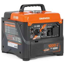 DAEWOO Бензиновый генератор GDA 1400i, 220 В, 1.2кВт