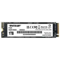 PATRIOT SSD жесткий диск M.2 2280 1TB P320 P320P1TBM28