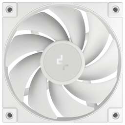 DEEPCOOL Вентилятор для корпуса FD12 120х120x25 белый 4-pin 27.6дБ (R-FD12-WHNPN1-G) Ret
