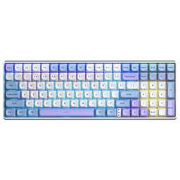 AULA S100Pro Blue-White-Dark Purple, механическая