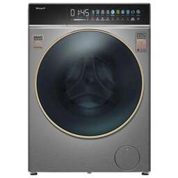 WEISSGAUFF Стиральная машина WMD 58411 Direct Drive Inverter Premium Steam Stee класс: B загр.фронтальная макс.:11кг (с сушкой) нержавеющая сталь инвертор