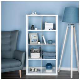 ГУД ЛАКК S00036 Фора 8 стеллаж 76х146х38, белый (1 пак.)