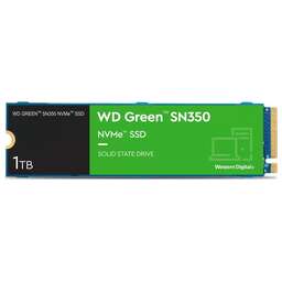 WD SSD накопитель Green SN350 S100T3G0C 1ТБ, M.2 2280, PCIe 3.0 x4, NVMe, M.2