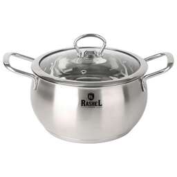 RASHEL Кастрюля из нержавеющей стали R-50s 5л