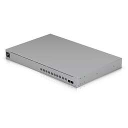 Ubiquiti UniFi Switch Pro XG 10 PoE PoE-коммутатор в стойку, 10х 10G RJ45, 2х 10G SFP+, раздача 400 Вт
