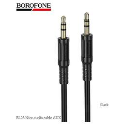 BOROFONE (6941991124754) BL25 AUX 3.5mm 1.0м Black