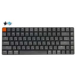 KEYCHRON Клавиатура K3E2, USB, беспроводная, серый