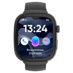 ELARI Смарт-часы KidGram Watch 4G, 1.92", черный/черный [kp-4g-k-black]
