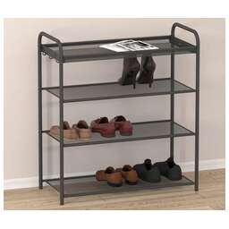 ЗМИ Подставка для обуви "Верона 24" (VERONA 24 shoe rack) графит ПДОВ24 Гр