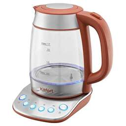 KITFORT Чайник электрический КТ-6787, 1.7л, металл