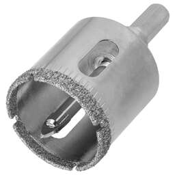 СИБРТЕХ Сверло по керамической плитке и стеклу, 30 х 55 мм, шестигранный хвостовик, с центрующим сверлом 72716