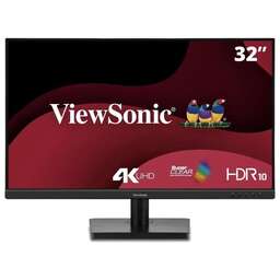 VIEWSONIC Монитор 32" VA3208-4K-HD черный VA LED 16:9 HDMI матовая 300cd 178гр/178гр 3840x2160 60Hz DP 4K 6.6кг