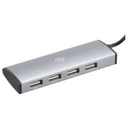 DIGMA Хаб (разветвитель) HUB-4U2.0-UC-DS, серебристый