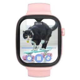 ELARI Смарт-часы KidGram Watch 4G, 1.92", розовый/розовый [kp-4g-k-pink]