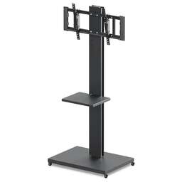 HOLDER Подставка для телевизора PR-107 черный 32"-70" макс.60кг напольный поворот и наклон