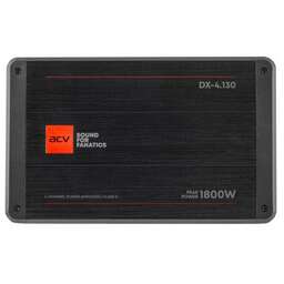 ACV Усилитель DX-4.130 V4 4*130Вт/4-3-2 канал/4-2 Ом/HPF/LPF/BP/BassBoost/High Input/D class (6)