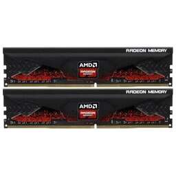 AMD Память DDR4 2x8GB 2666MHz R7S416G2606U2K Radeon R7 Performance Series RTL PC4-21300 CL16 DIMM 288-pin 1.2В Ret