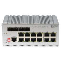 ORIGO Коммутатор OI3112P OI3112P/185W/A1A (L2) 8x1Гбит/с 4xКомбо(1000BASE-T/SFP) 4SFP 8PoE+ 185W управляемый