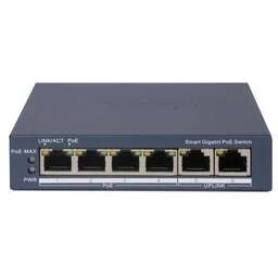 HIKVISION Коммутатор DS-3E1506P-EI, управляемый