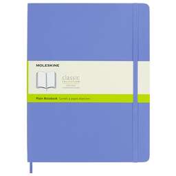 MOLESKINE Блокнот CLASSIC SOFT QP623B42 XLarge 190х250мм 192стр. нелинованный мягкая обложка голубая гортензия