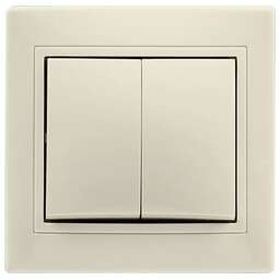 SMARTBUY (SBE-01i-10-SW2-1-c) Венера, 2-клавишный, бежевый