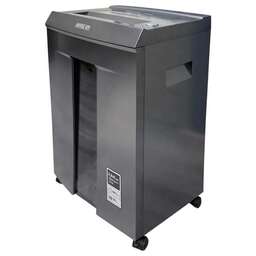 OFFICE KIT Шредер S300 0,8x5 черный (секр.P-7) фрагменты 8лист. 33лтр. пл.карты CD