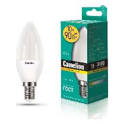 CAMELION (13559) LED10-C35/830/E14/10Вт