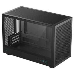 DEEPCOOL Корпус CH260 черный без БП mATX 6x120mm 2x140mm 2xUSB3.0 bott PSU