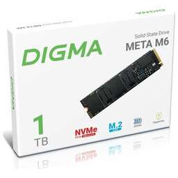 DIGMA Накопитель SSD PCIe 4.0 x4 1TB DGSM4001TM63T Meta M6 M.2 2280