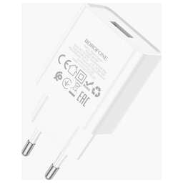 BOROFONE (6974443388640) BA74A Aspirer 1USB белый