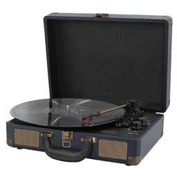 RITMIX Виниловый проигрыватель LP-160B, полностью автоматический, темно-синий