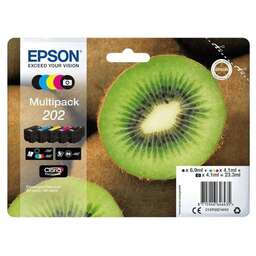 EPSON Картридж струйный C13T02E74010 5цв. 5шт.упак. (20000стр.) для XP-6000/6005