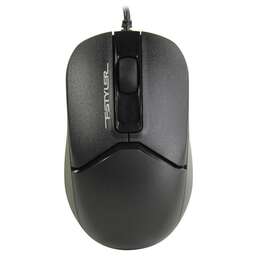 A4TECH Мышь Fstyler FM12, оптическая, проводная, USB, черный [fm12 black]