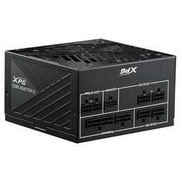 XPG (ADATA) Блок питания 850W XPG CORE REACTOR II 850 (ATX v3.0, 80+ Gold, 20+4P, 6xPCIe 6+2P, 8xSATA, 2xMolex, 12cm fan) (COREREACTORII850G-BKCEU)