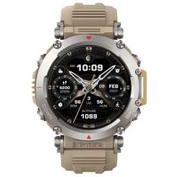 AMAZFIT Смарт-часы T-Rex Ultra A2142, 47.3мм, 1.39", бежевый/желтый