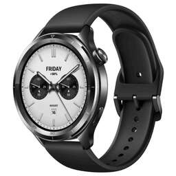 XIAOMI Смарт-часы Watch S4 47мм 1.43" AMOLED корп.черный рем.черный (BHR9195GL)