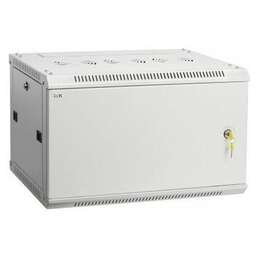 ITK Шкаф коммутационный Linea W (LWR3-15U66-MF) настенный 15U 600x600мм пер.дв.металл 90кг серый 500мм 200град. 770мм IP20 IK10 сталь