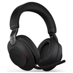JABRA Гарнитура Evolve2 85, Link380a UC Stereo Stand Black, для компьютера/мобильных устройств, накладные, Bluetooth, черный [28599-989-989]