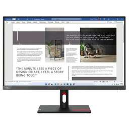 LENOVO Монитор 27" ThinkVision S27i-30 черный IPS LED 4ms 16:9 HDMI матовая 1300:1 300cd 178гр/178гр 1920x1080 100Hz VGA 4.76кг