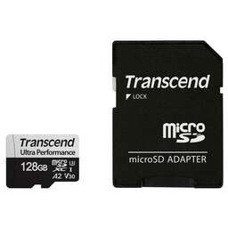 TRANSCEND Флеш карта microSDXC 128GB TS128GUSD340S + adapter