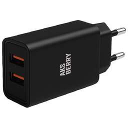 AKSBERRY (6900209790013) T38 2 USB 2.4A, черный