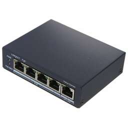 HIKVISION Коммутатор DS-3E0505P-E/M 5x1Гбит/с 4PoE+ 35W неуправляемый