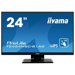 IIYAMA 23.8" Монитор ProLite T2454MSC-B1AG, 1920x1080, IPS, 1хHDMI, черный