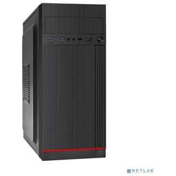 EXEGATE EX290174RUS Корпус Miditower AA-442U2 (ATX, без БП, 1*USB+2*USB3.0, аудио, черный)