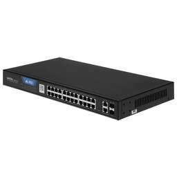 NETIS Коммутатор ST228GPR-2G2S (L2) 26x1Гбит/с 2SFP 24PoE 375W настраиваемый
