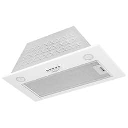 WEISSGAUFF Встраиваемая вытяжка Arum 600 PB White Enamel, управление кнопочное, белый [430359]
