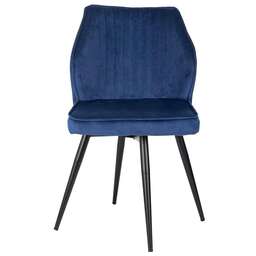 DOMFY Комплект стульев МИЛАН/СП_2, 2шт, с поворотн. мех., на ножках, ткань, синий [дк-милан_1/сп/ит17_2]